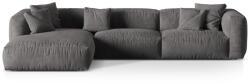 Micadoni Coltar modular Martina cu colt pe partea stanga si tapiterie din catifea (MIC_LC_120_F1_MARTINA6)