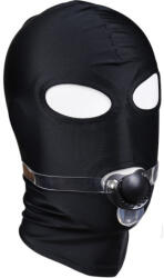 KINKgear Tot Gag - stílusos fekete cumi zsinórral