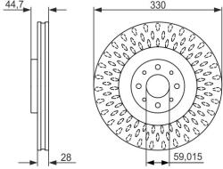 Bosch Disc frana BOSCH 0 986 479 648 (0 986 479 648)