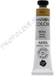 Pannoncolor akrilfesték BRONZ 22ml