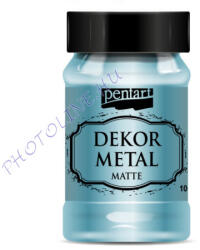 Pentart dekormetál matt 100 ml türkiz