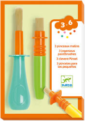 DJECO Djeco: Design by 3 ingenious paintbrushes (DJ09007)