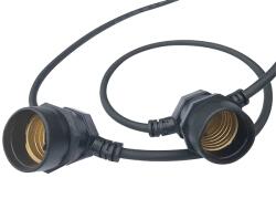 ELMARK Cablu cu Dulii 15xE27 IP44 5M, Elmark, 961527 (961527)