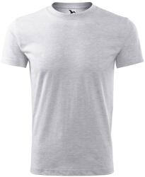 MALFINI Tricou bărbătesc Classic New - Gri deschis prespălat | M (1320314)