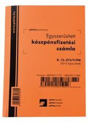 Pátria Nyomtatvány Készpénzfizetési számla 50x3 lapos tömb A/5 álló (b.13-373/v/pm)