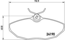 BREMBO Bre-p36015 (p 36 015)