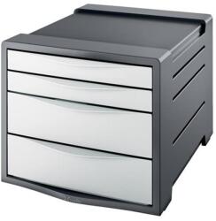 Esselte Irattároló, műanyag, 4 fiókos, ESSELTE "Europost", Vivida fehér (623959) - tonerpiac