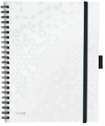 Leitz WOW Active spirálfüzet A4 kockás fehér (46450001)