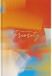 Shkolyaryk Publishing House Jegyzetfüzet, A5, vonalas, 80 lap, SHKOLYARYK "Priority", vegyes (A5-IC-080-7025L)