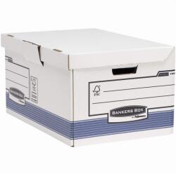 Fellowes Archiváló konténer csapófedéllel, karton, 310 x 390 x 560 mm. , Bankers Box System by Fellowes® 2 db/csomag, kék/fehér (1141502) - tonerpiac - 16 151 Ft