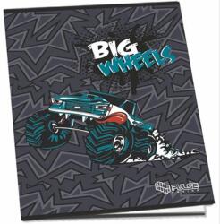 PULSE Füzet, tűzött, A5, kockás, 52 lap, PULSE "Boys (220244) - tonerpiac