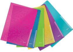 Leitz Genotherm, "L", A4, 200mikron, LEITZ "Wow", vegyes színek, 6db/cs (40500099) - tonerpiac