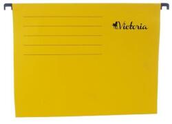 Victoria Függőmappa, karton, A4, VICTORIA, sárga, 25db/cs (060/330 GL CW5)