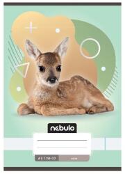 Nebulo Füzet, A5, sima, 20-32, Állatos minták, 16 db/csomag Nebulo (SI-ÁM-A5) - tonerpiac