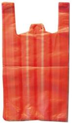 Ingvállas tasak, csíkos, 28x8x50cm, 500db/cs