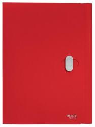 Leitz Iratvédő mappa LEITZ Recycle A4 11mm PP piros (46220025)