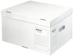 Leitz Archiválókonténer, L méret, LEITZ "Infinity", fehér (61040000)
