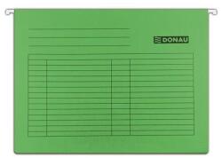 DONAU Függőmappa, karton, A4, DONAU, zöld, 25db/cs (7410905-06)