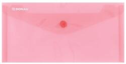 DONAU Irattartó tasak, DL, PP, patentos, DONAU, piros (8548001PL-04) - tonerpiac