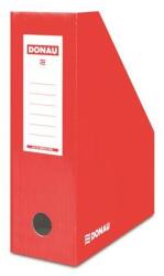 DONAU Iratpapucs, karton, 100 mm, DONAU, piros (7648101-04FSC) - tonerpiac
