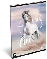 Lizzy Card Füzet LIZZY CARD A4 32 lapos kockás 87-32 wild and free (19466)