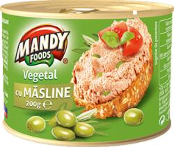 Mandy Foods Mandy Pateu de legume cu masline verzi (200g)