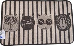 Delta Carpet Covor Pentru Usa Intrare, Flex 19637 19, Antiderapant, Maro, 50x80 cm (2211698643969) Pres