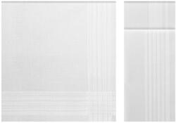 GUASCH URANOS férfi pamut zsebkendők, 6 db Fehér / White 43 x 43 cm-es Ajándékdobozban 6 db