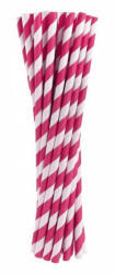 Godan Magenta papír szívószál 24 db-os MLG114829 (MLG114829)