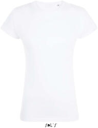SOL'S Női MAGMA szublimációs rövid ujjú póló , SOL'S SO01705, White-2XL (so01705wh-2xl)
