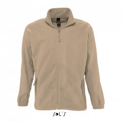 SOL'S Uniszex NORTH cipzáras polár pulóver, SOL'S SO55000, Rope-3XL (so55000rp-3xl)