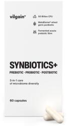 Vilgain Synbiotics+ -⁠ complex de prebiotice, probiotice și postbiotice, 15 tulpini probiotice cu 50 de miliarde CFU