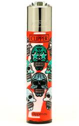  Clipper Heavy Skulls öngyújtó (orange) (CLCLSHS-orng)