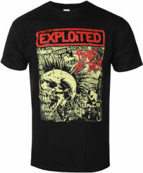 Plastic Head Tricou EXPLOITED pentru bărbați - PUNKS NOT DEAD - NEGRU - PLASTIC HEAD - PH11975