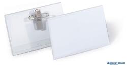 DURABLE Névkitűző, csíptetővel és tűvel, 54x90 mm, DURABLE (DB810119) - kecskemetirodaszer