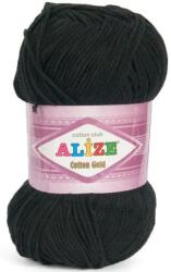 alize Cotton Gold 60 - fekete (45% Akril, 55% Pamut) (211)