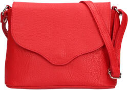 Italia Női bőr crossbody kézitáska Italia Alice - piros