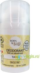 Born to Bio Deodorant Roll-On cu Monoi de Tiare Bio 50ml