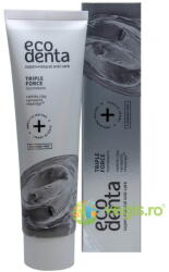 Ecodenta Pasta de Dinti cu Efect Triplu pentru Dinti Sensibili 100ml