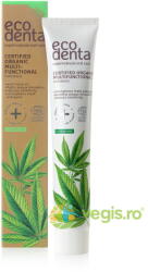 Ecodenta Pasta de Dinti Multifunctionala cu Ulei de Canepa Ecologica/Bio 75ml