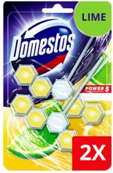 Domestos WC illatosító 2 x 55 g Power5 Domestos Lime (43316) - irodasziget