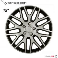 Versaco Тасове за джанти 15'' Versaco Dakar NC Silver/Black