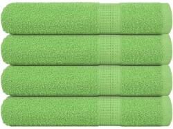 vidaXL Кърпи FROGN 4 бр. Ябълково зелени 100x200 см 360 г/м2 (137035)