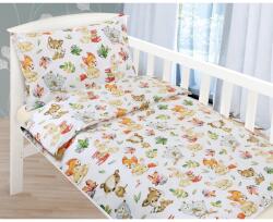 BellaTEX Lenjerie de pat din bumbac, pentru copii, Agata Animale, 90 x 135 cm, 45 x 60 cm Lenjerie de pat
