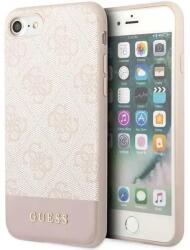 GUESS Husa Guess GUHCI8G4GLPI iPhone 7/8/SE 2020/ 2022 pink/pink hard case 4G Stripe Collection - pcone