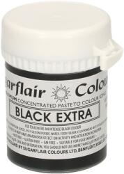 Sugarflair Colours Vopsea gel Black Extra - Negru 42 g