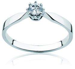 SAVICKI Inel de logodnă Triumph of Love: aur alb, diamant - savicki - 5 490,00 RON