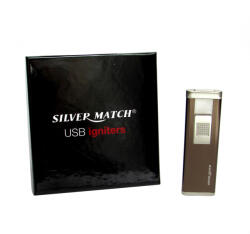 Silver Match USB Izzószálas Öngyújtó Bézs (rf44500)