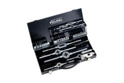 VÖLKEL Menetmetsző-fúró készlet M3-M12 29db-os HSS (49101)