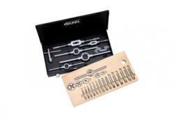 VÖLKEL Menetmetsző-fúró készlet BSW1/8" -1/2" 27db-os HSS (48030)